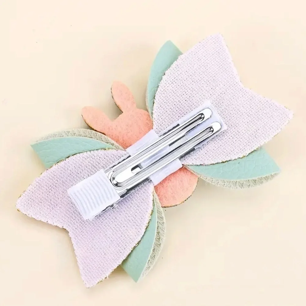 3pc Glitter Easter Bunny Bows